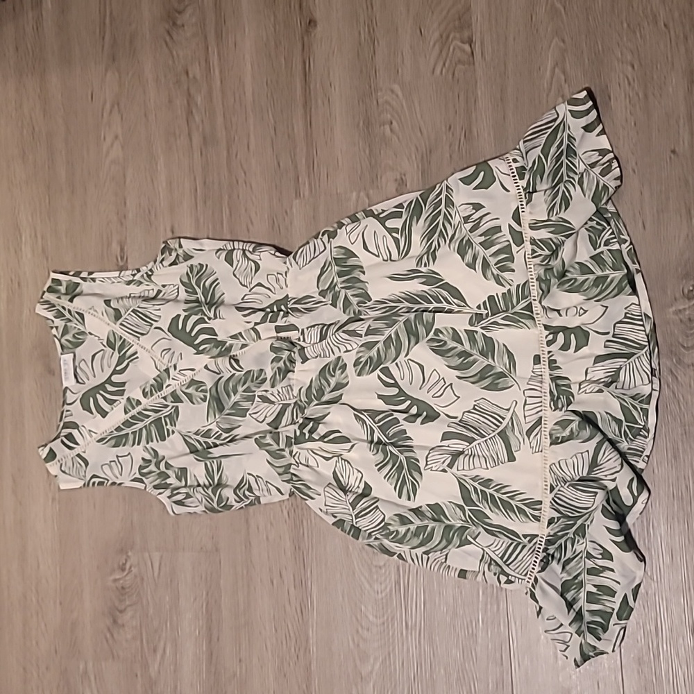Sienna Sky Plant Print Dress
